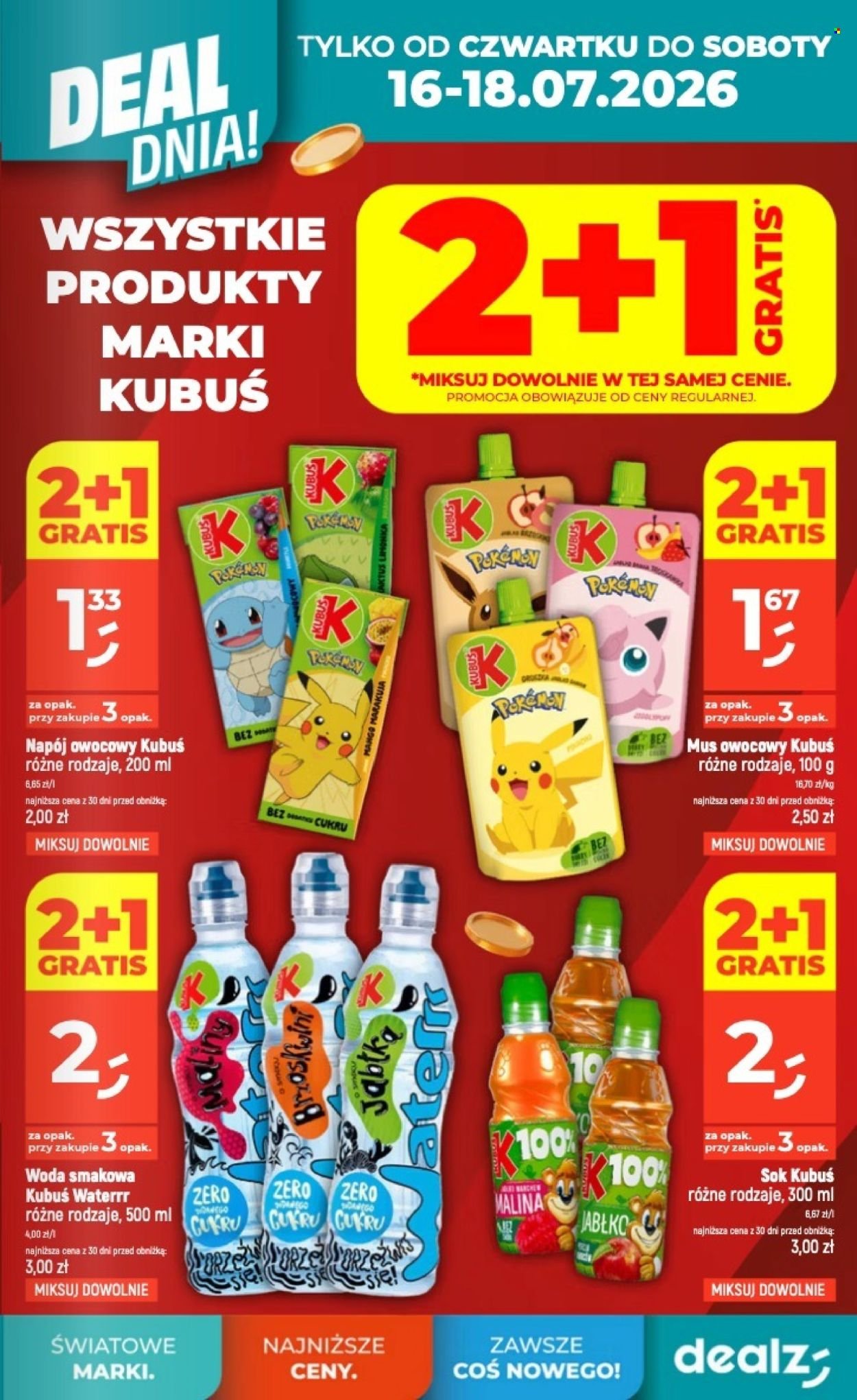 Gazetka DEALZ - Od czwartku 16.07.2026