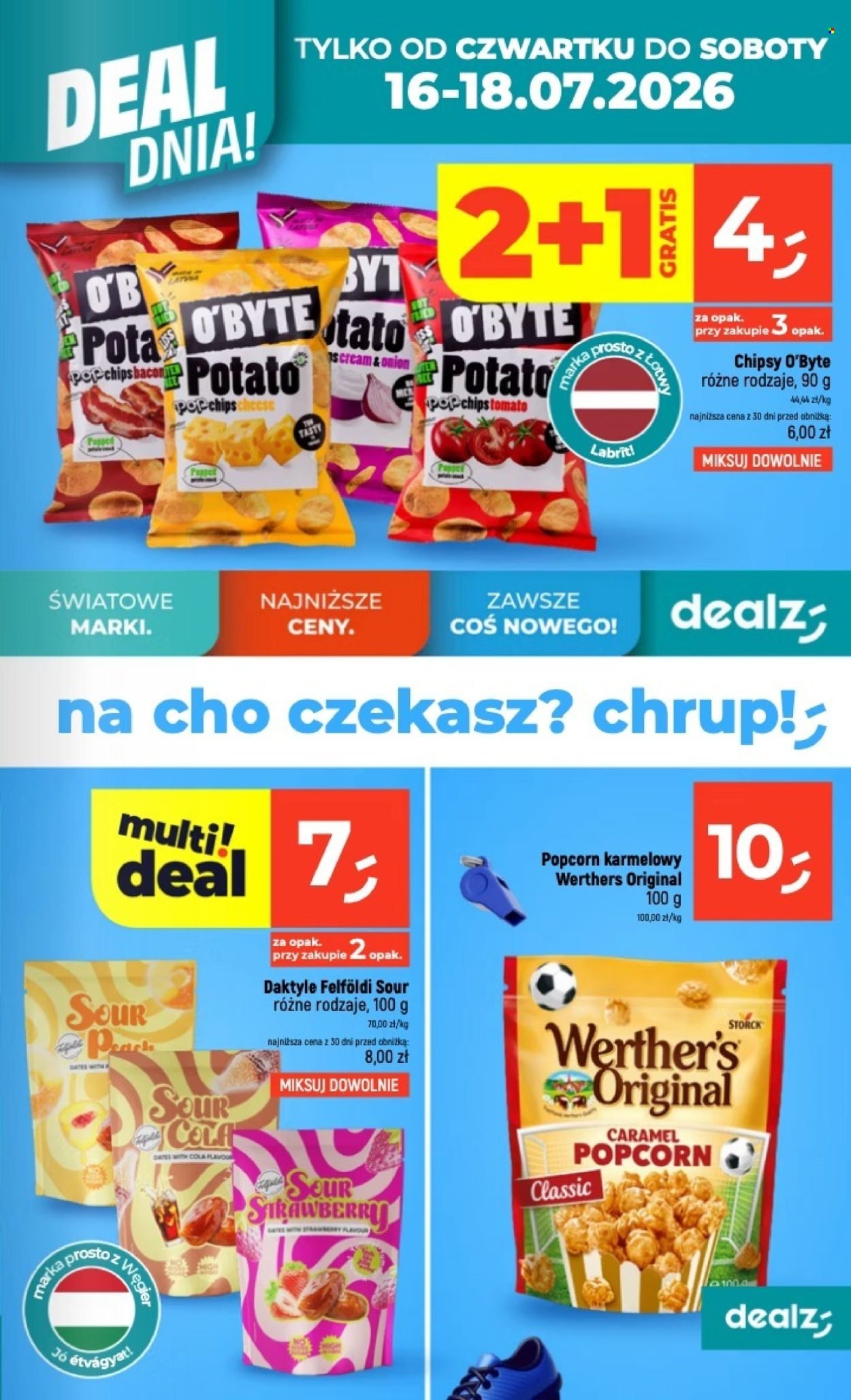 Gazetka DEALZ - Od czwartku 16.07.2026