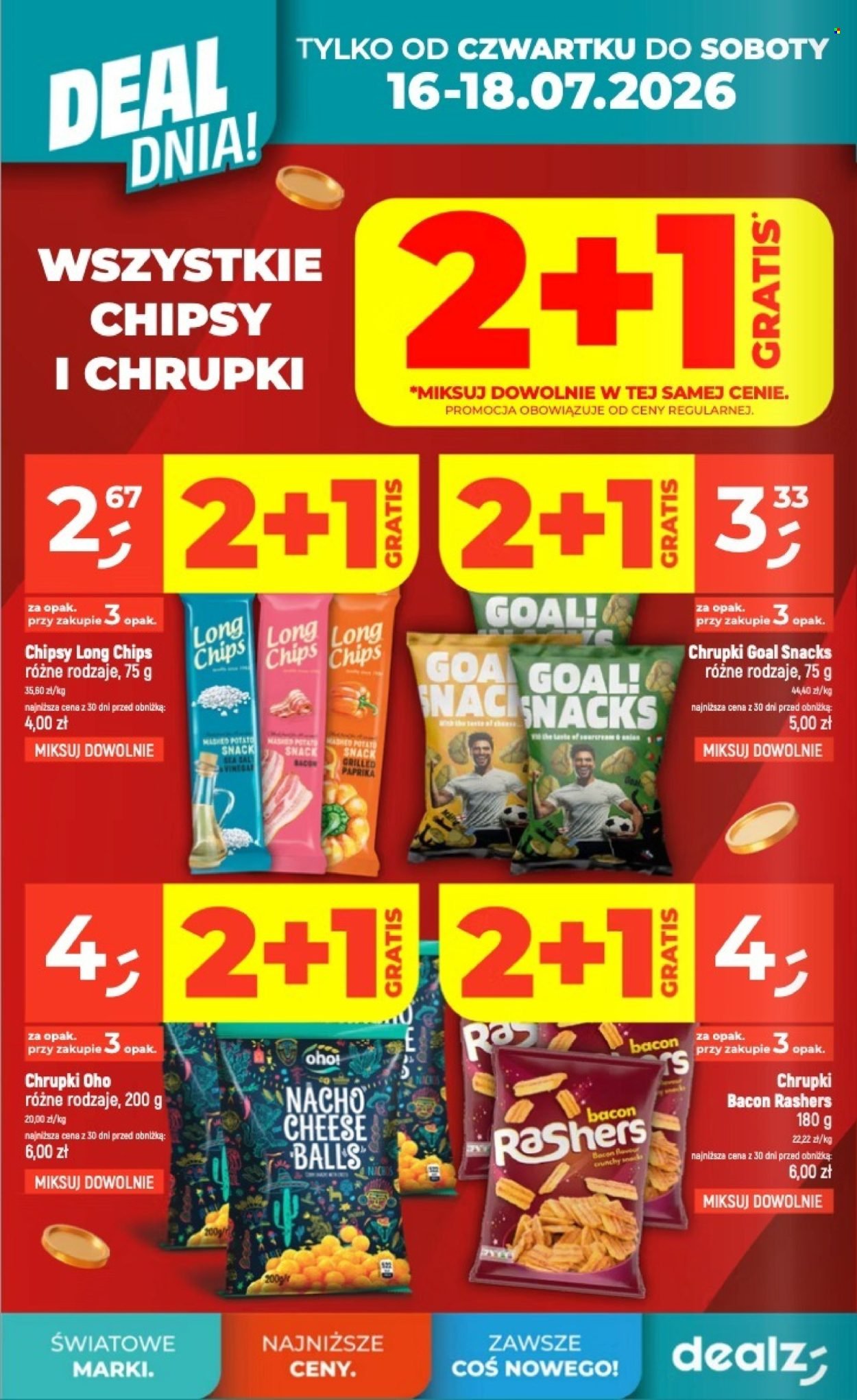 Gazetka DEALZ - Od czwartku 16.07.2026