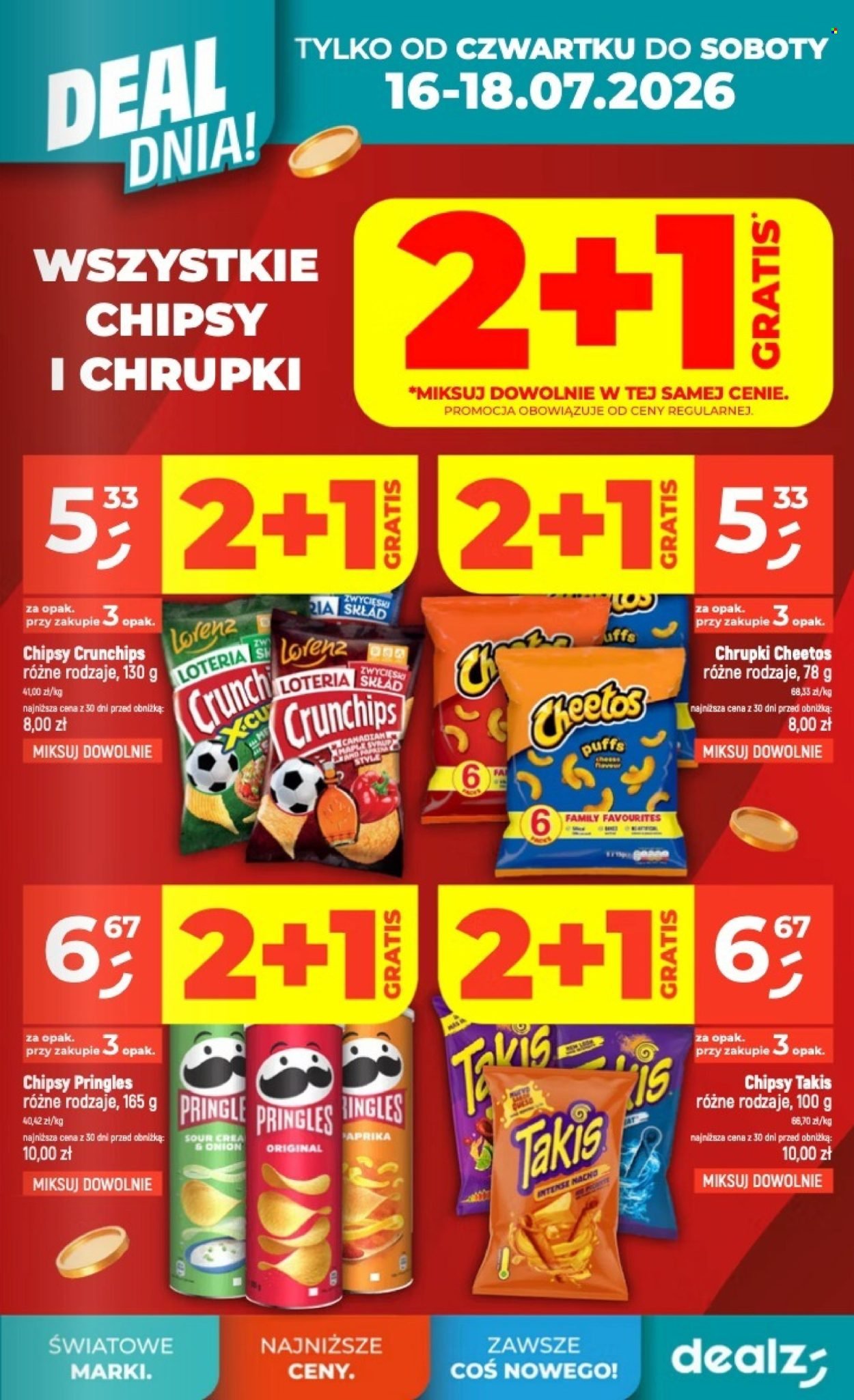 Gazetka DEALZ - Od czwartku 16.07.2026