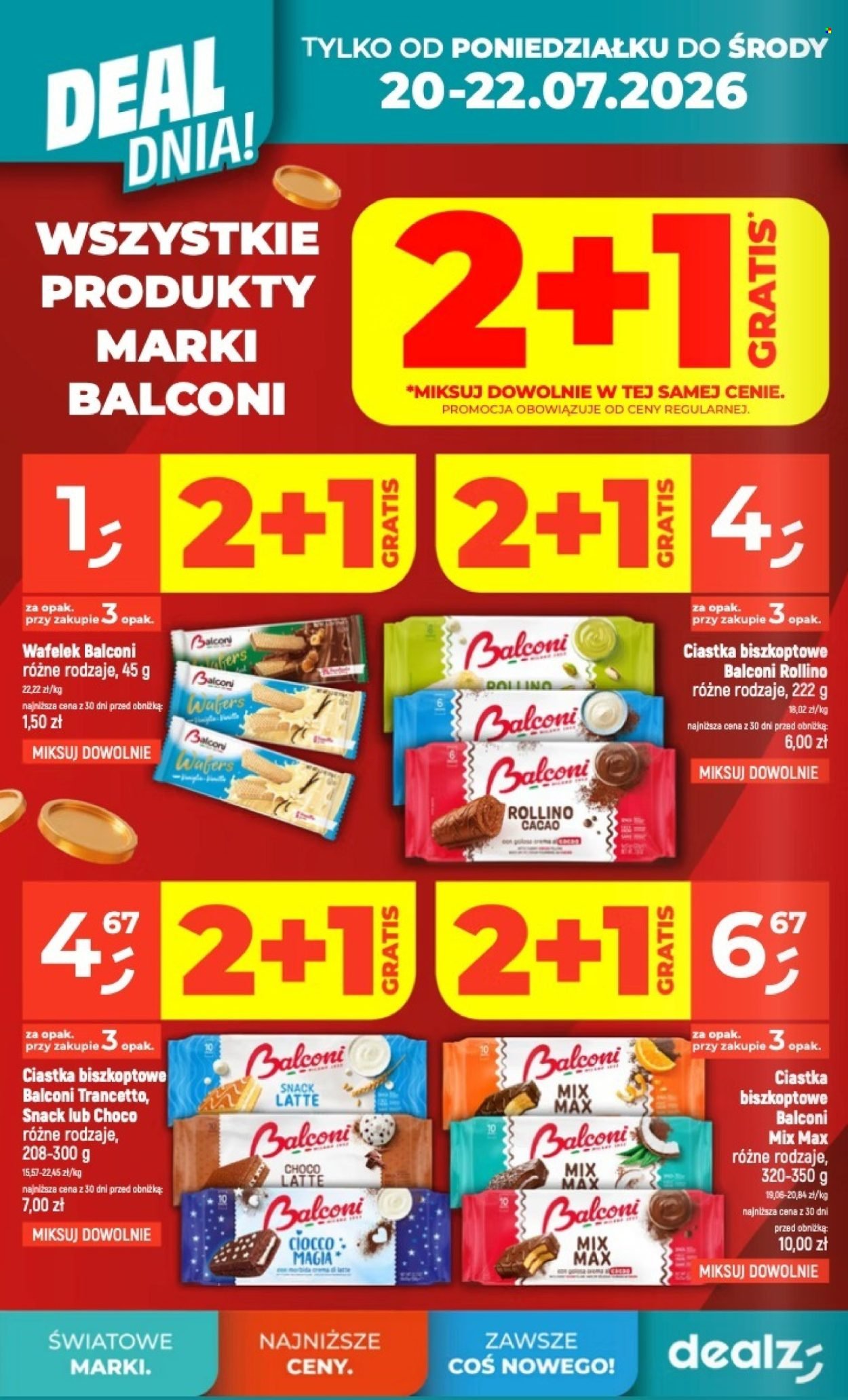 Gazetka DEALZ - Od czwartku 16.07.2026