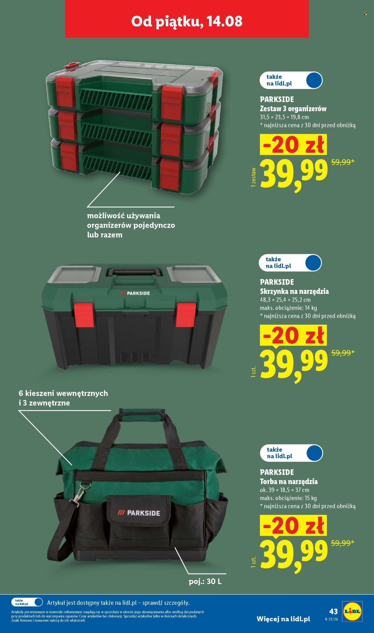 Gazetka LIDL - Od poniedziałku