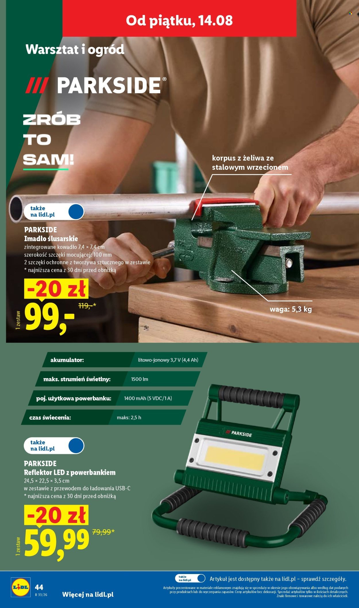 Gazetka LIDL - Od poniedziałku