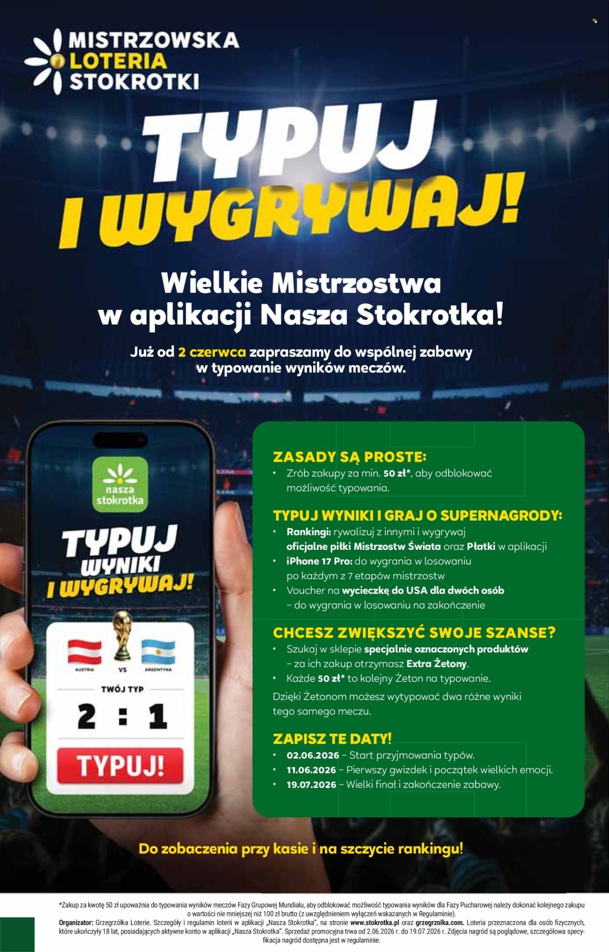 Gazetka STOKROTKA - Od czwartku 11.06.2026