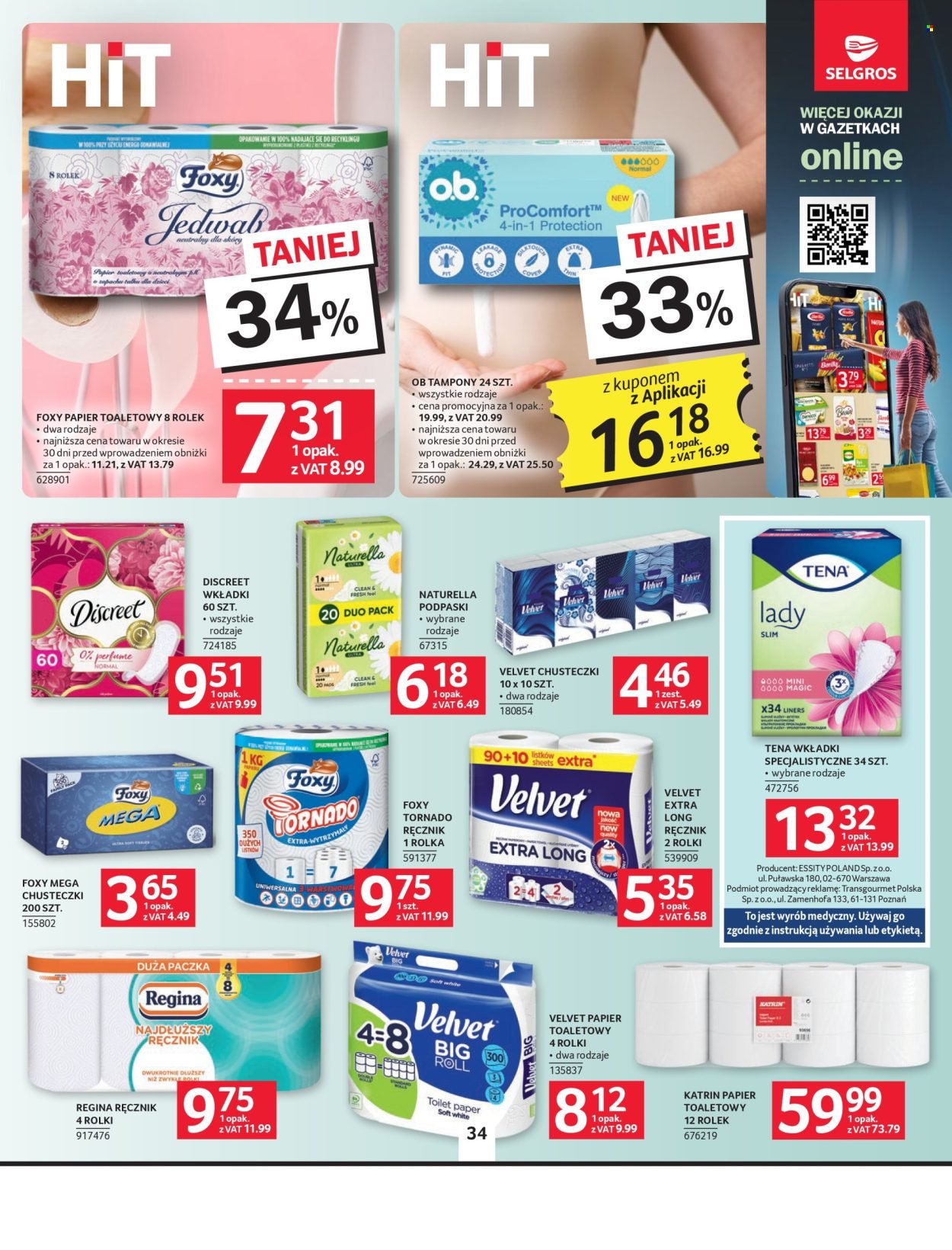 Gazetka SELGROS - Oferta spożywcza