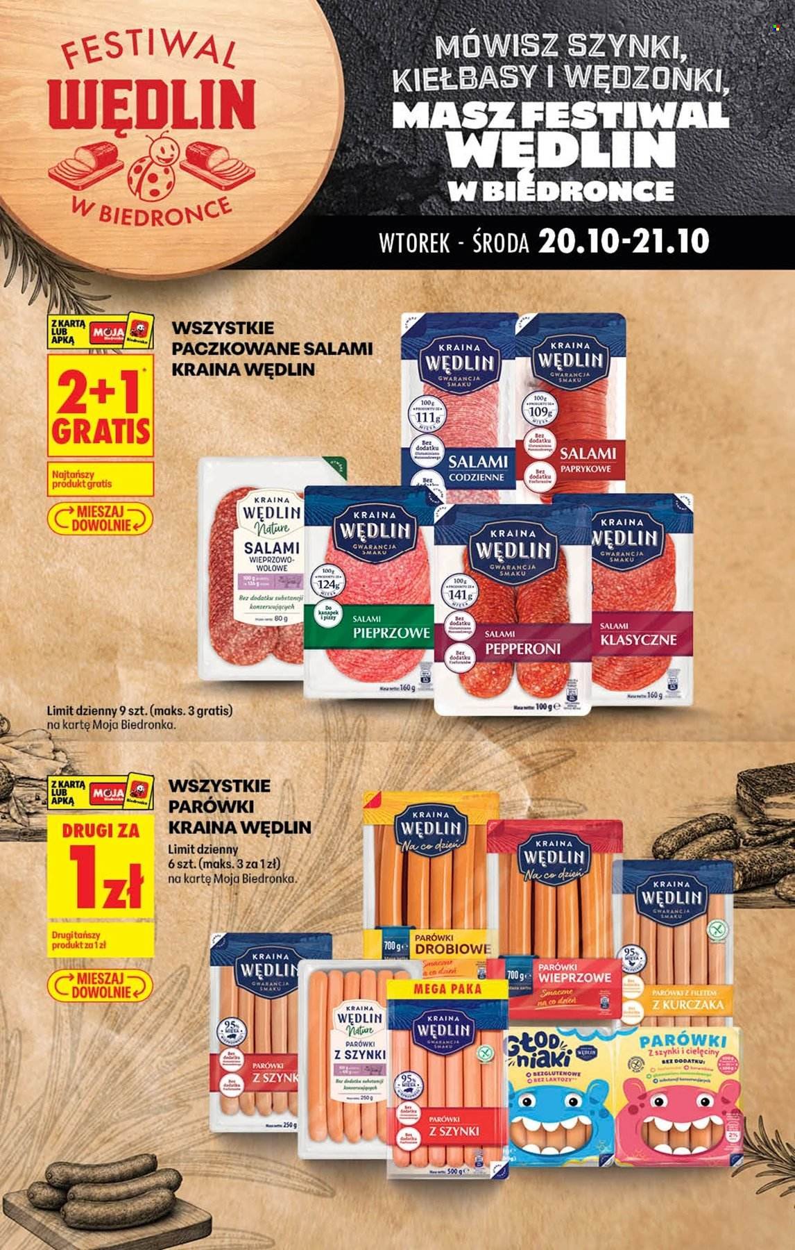 Gazetka BIEDRONKA - Festiwal Wędlin