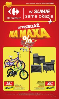 Gazetka CARREFOUR - Wyprzedaż na maxa