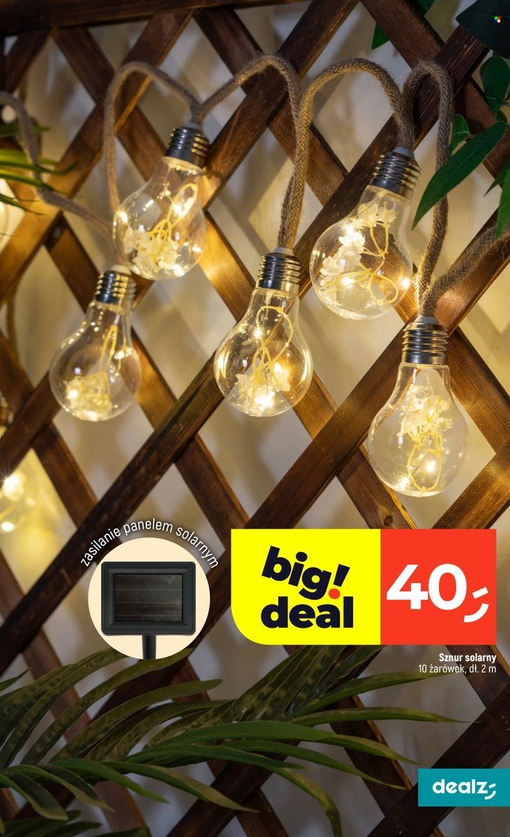 Gazetka DEALZ - Festiwal lamp solarnych