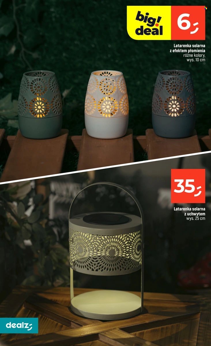 Gazetka DEALZ - Festiwal lamp solarnych