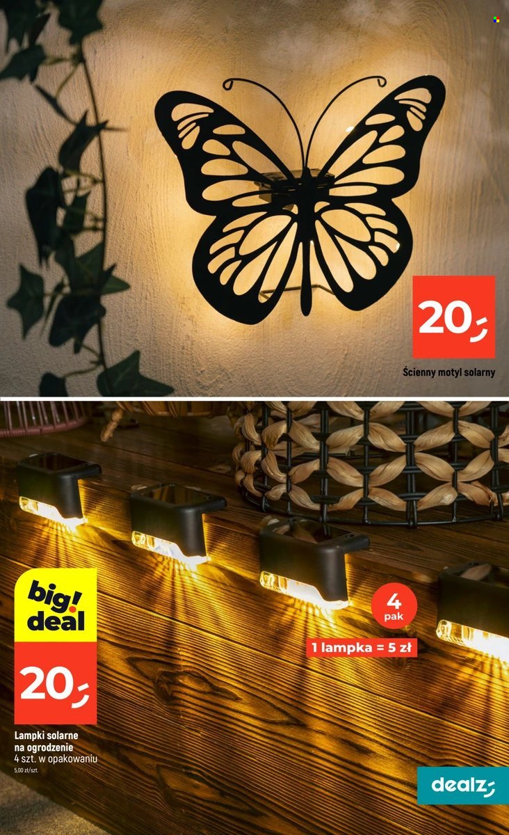 Gazetka DEALZ - Festiwal lamp solarnych