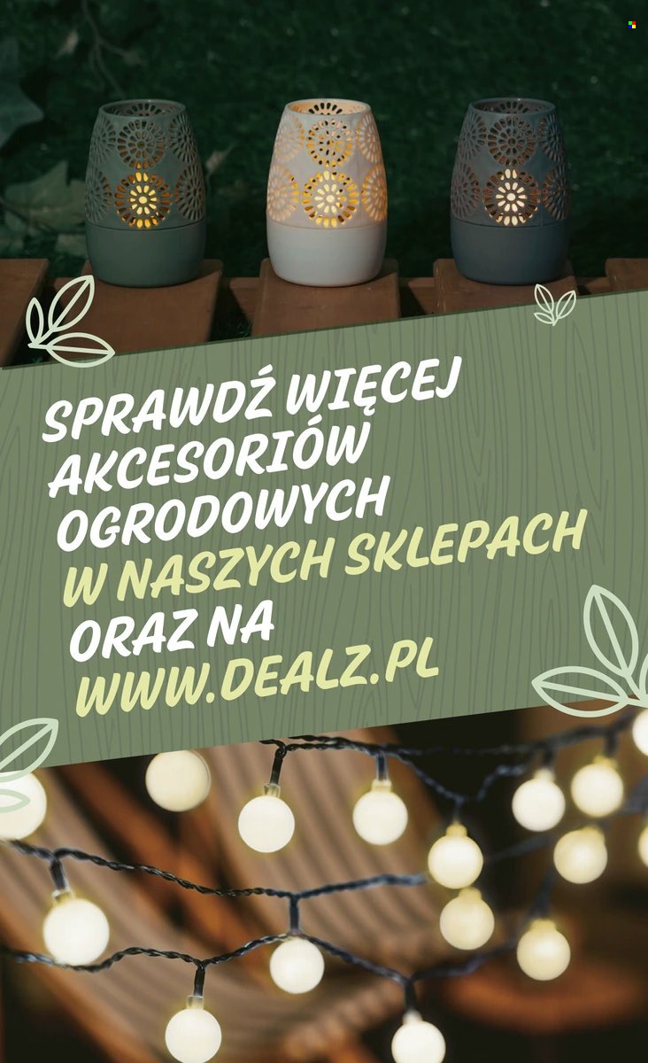 Gazetka DEALZ - Festiwal lamp solarnych