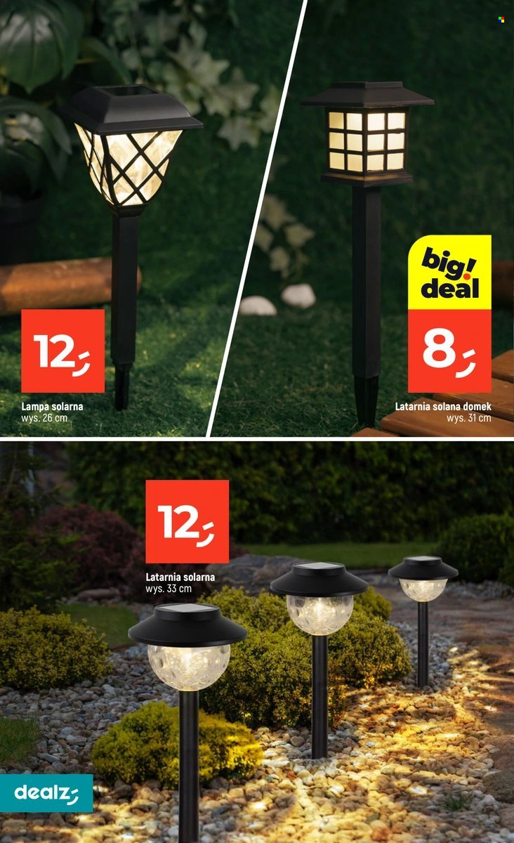 Gazetka DEALZ - Festiwal lamp solarnych