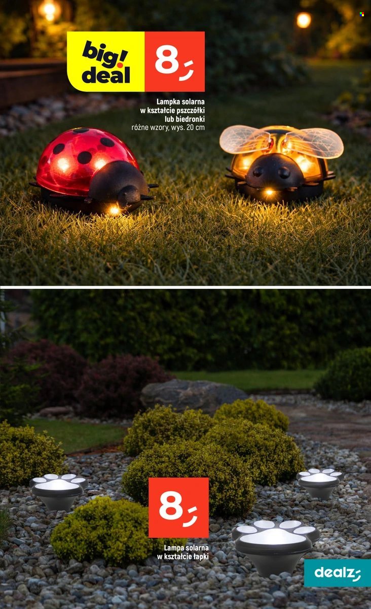 Gazetka DEALZ - Festiwal lamp solarnych