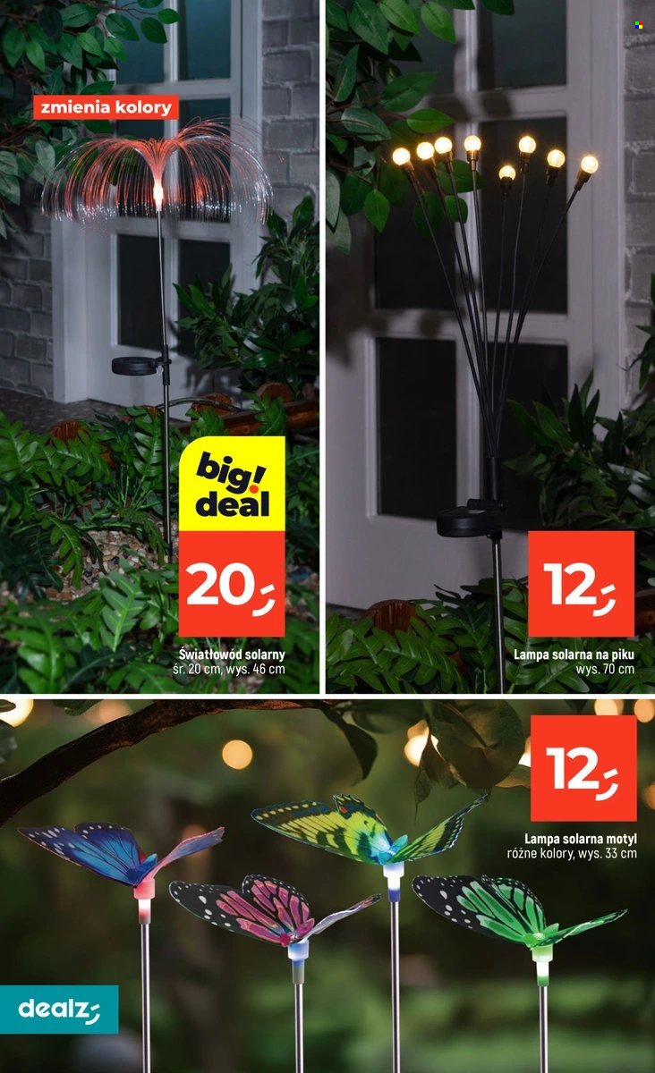 Gazetka DEALZ - Festiwal lamp solarnych