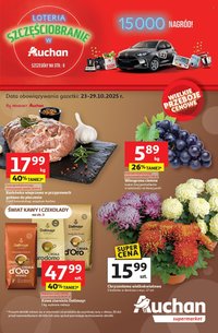 Gazetka AUCHAN - Wielkie przeboje cenowe (2025-10-23 - 2025-10-29)