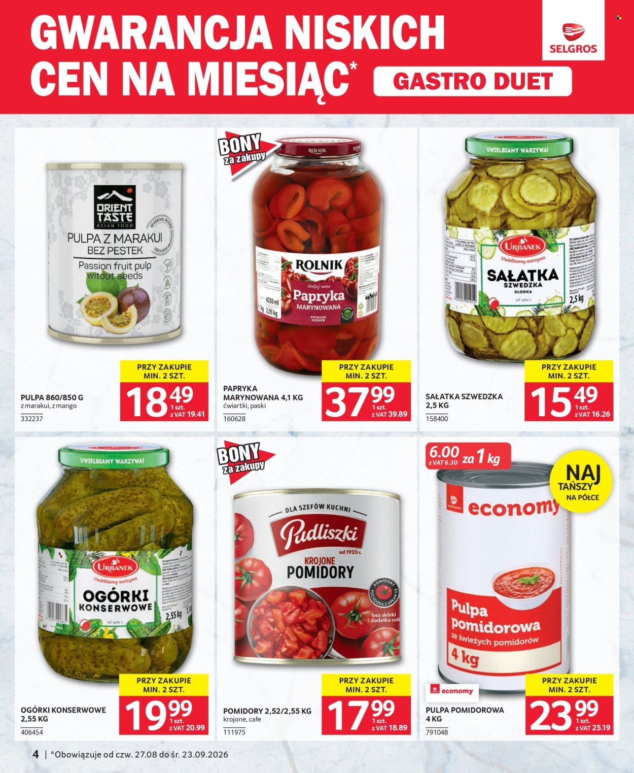 Gazetka SELGROS - Katalog Duet