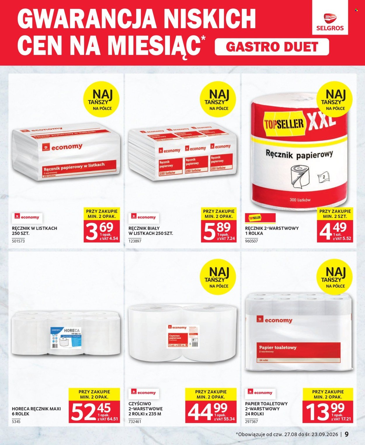 Gazetka SELGROS - Katalog Duet