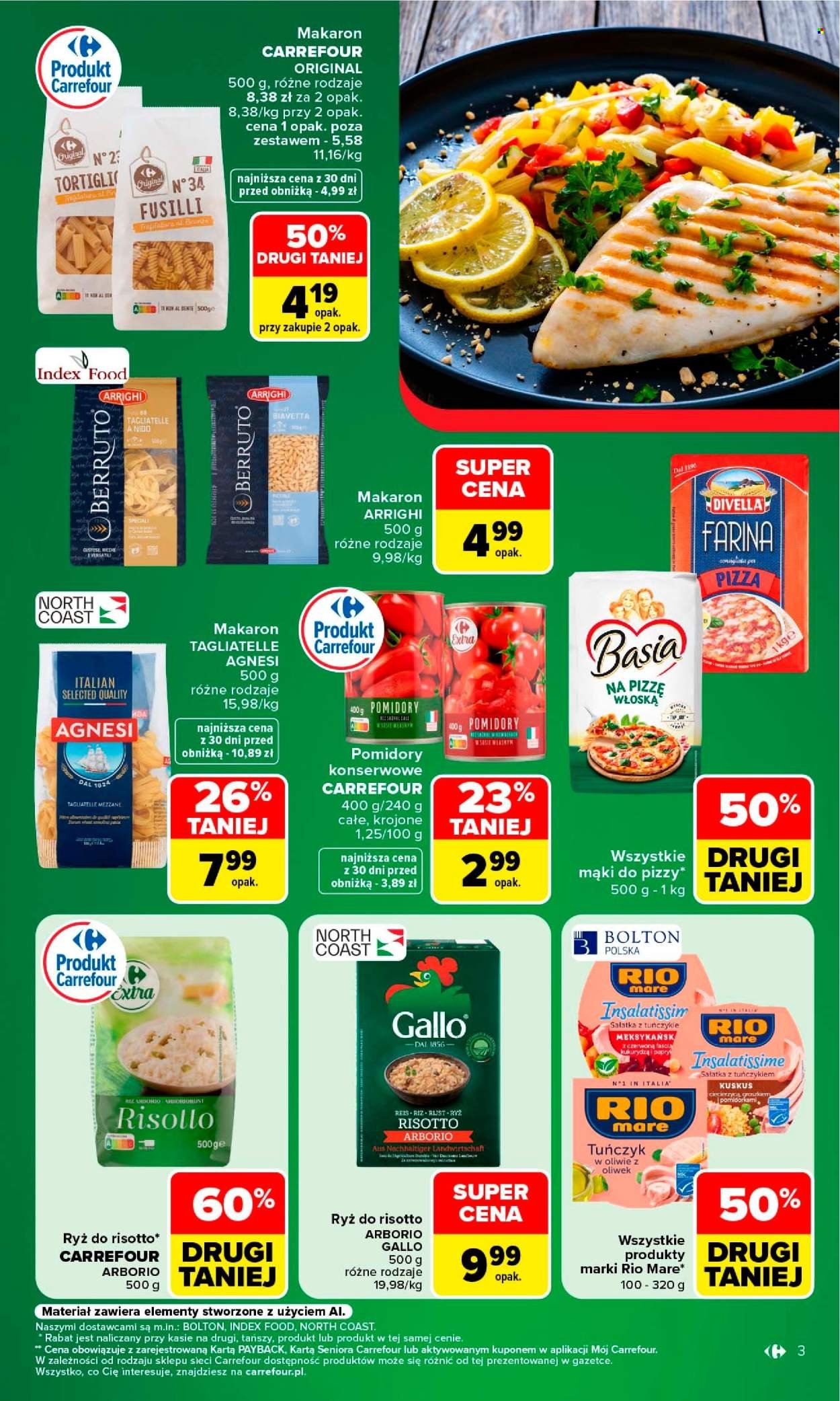 Gazetka CARREFOUR - Kuchnia włoska w sumie przez cały rok