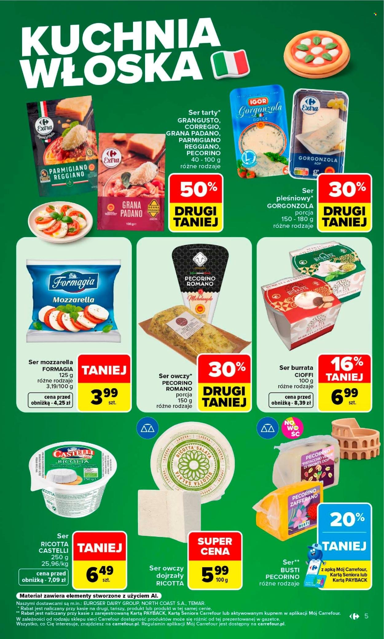 Gazetka CARREFOUR - Kuchnia włoska w sumie przez cały rok