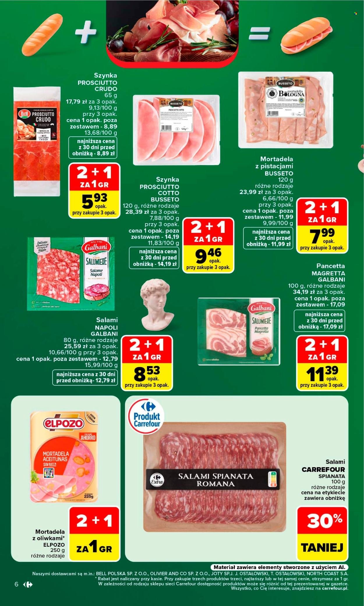 Gazetka CARREFOUR - Kuchnia włoska w sumie przez cały rok