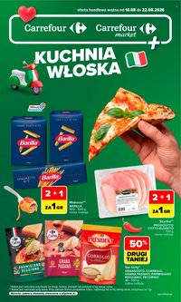 Gazetka CARREFOUR - Kuchnia włoska w sumie przez cały rok