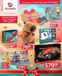 Gazetka SELGROS - Katalog Zabawki (2025-12-04 - 2025-12-17)