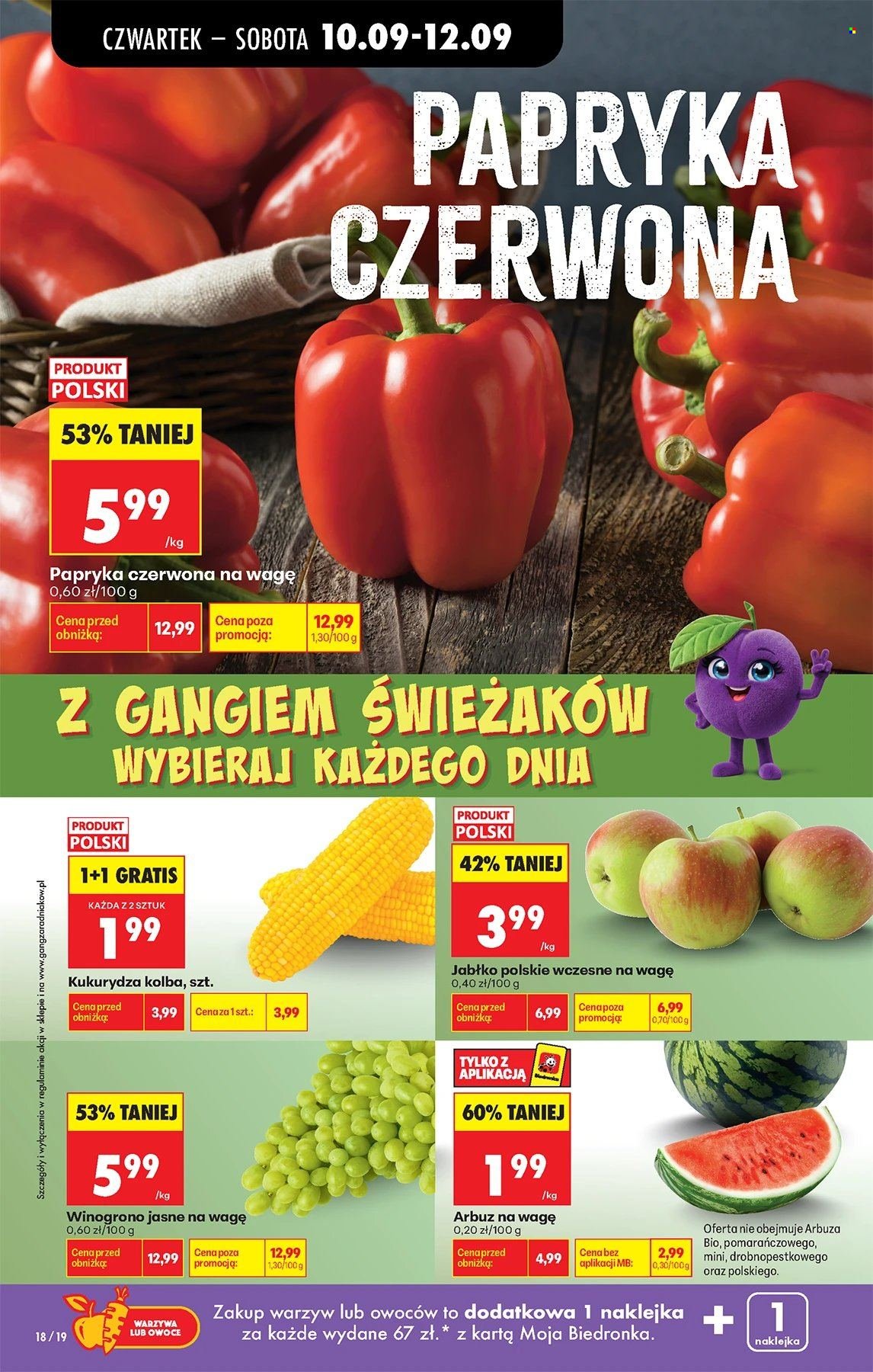 Gazetka BIEDRONKA - W tym tygodniu od czwartku