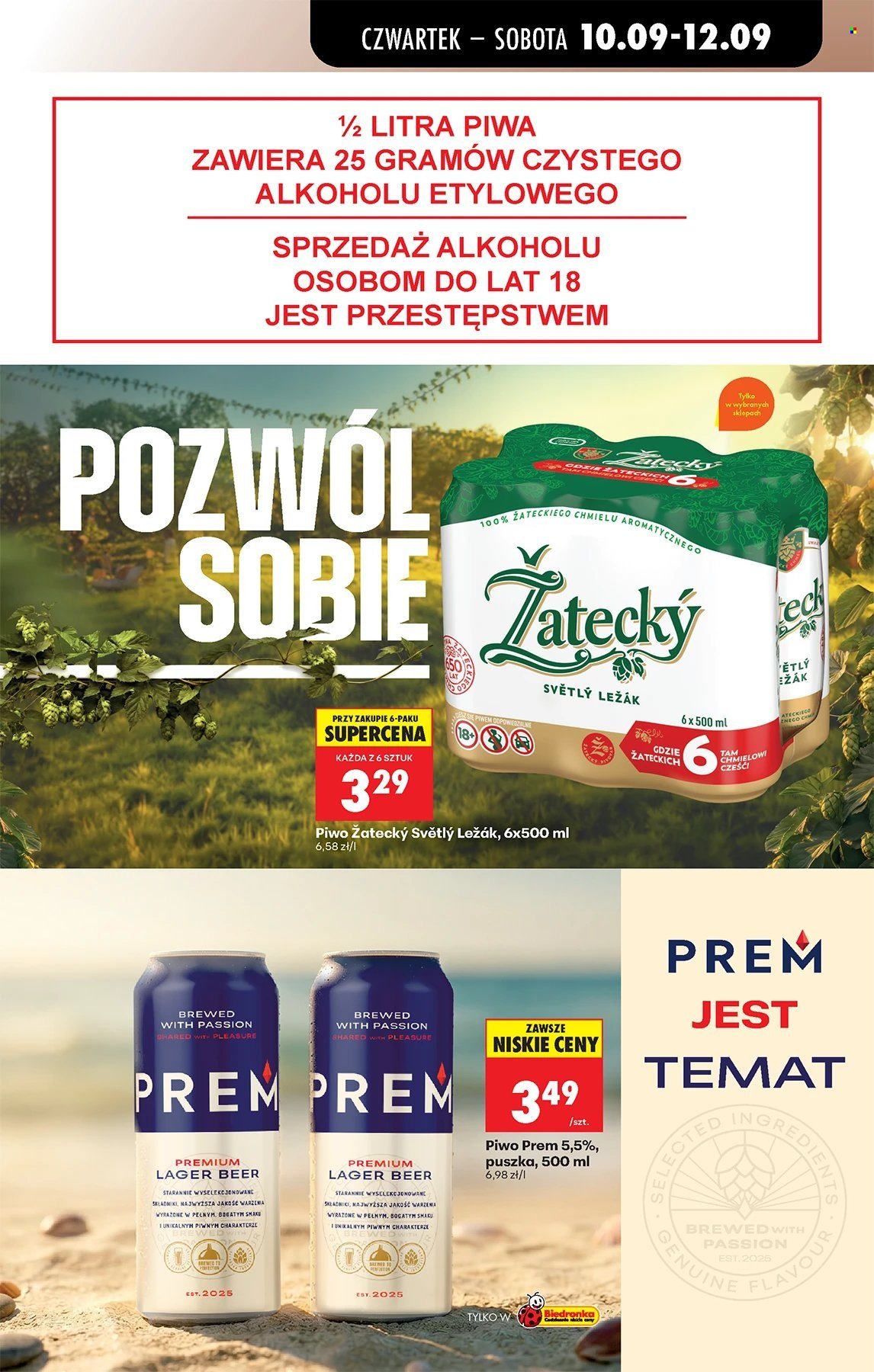 Gazetka BIEDRONKA - W tym tygodniu od czwartku