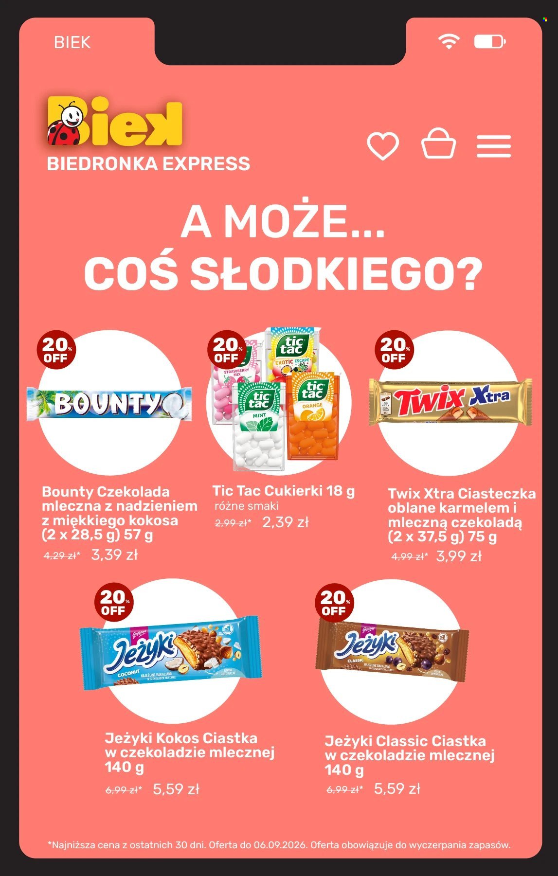 Gazetka BIEDRONKA - Biek