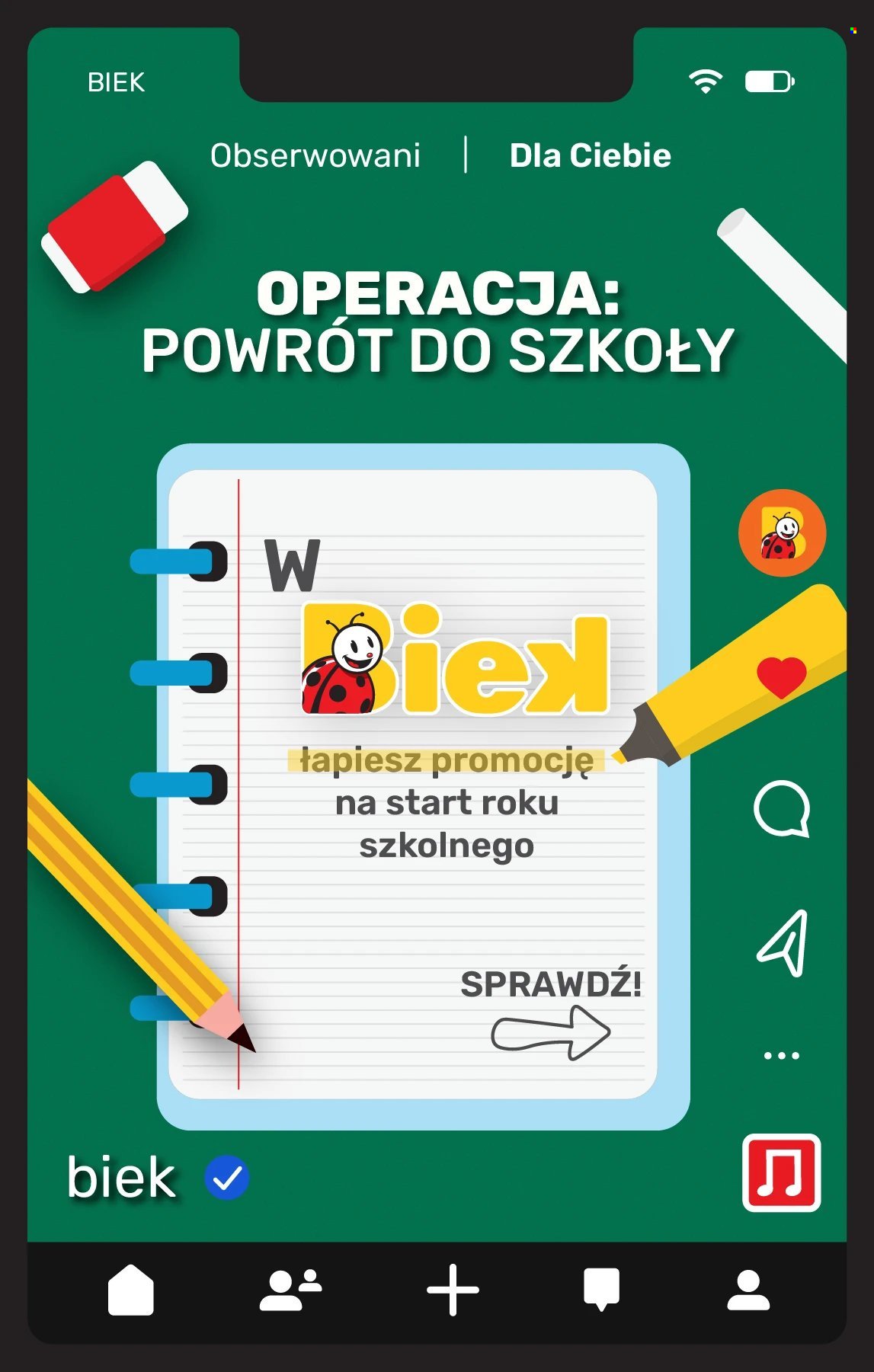 Gazetka BIEDRONKA - Biek