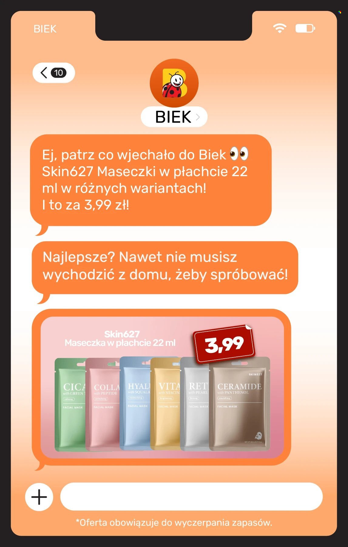 Gazetka BIEDRONKA - Biek