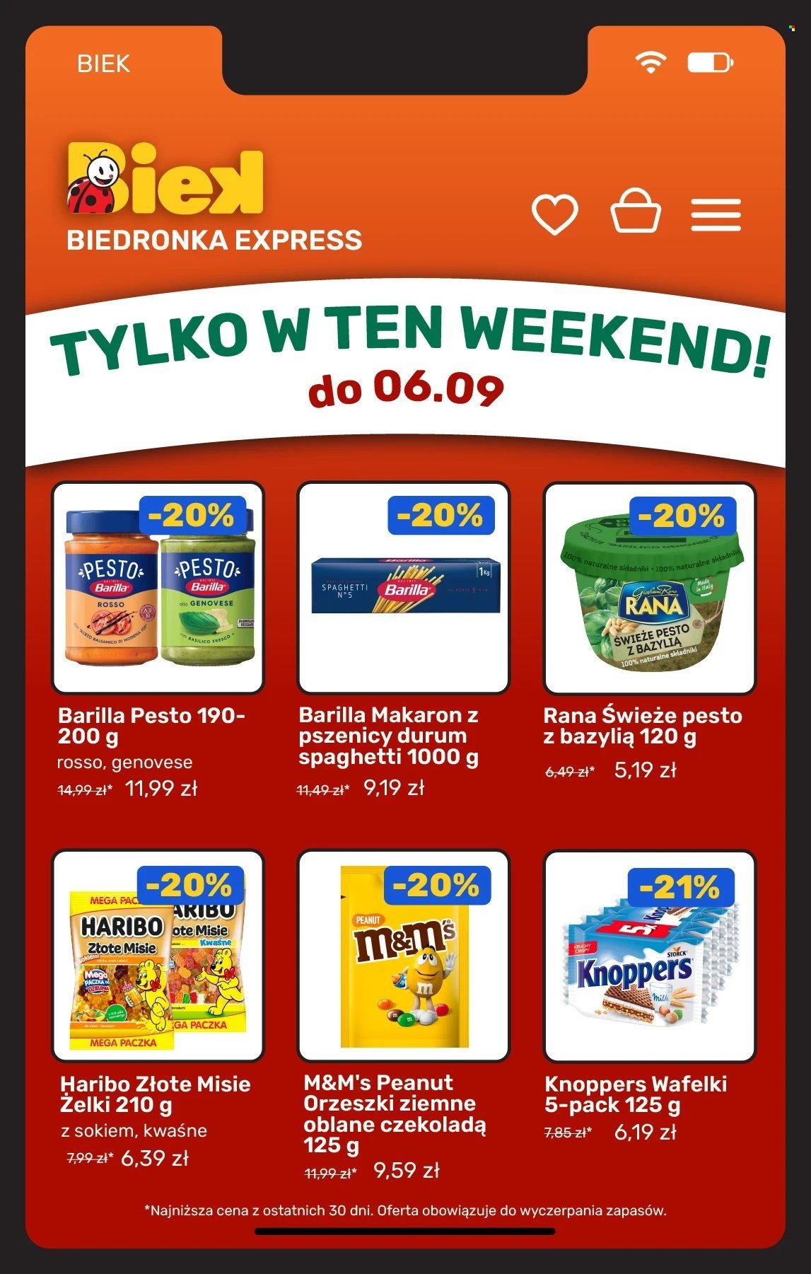 Gazetka BIEDRONKA - Biek