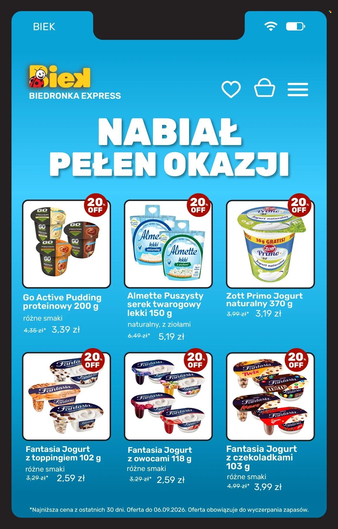 Gazetka BIEDRONKA - Biek