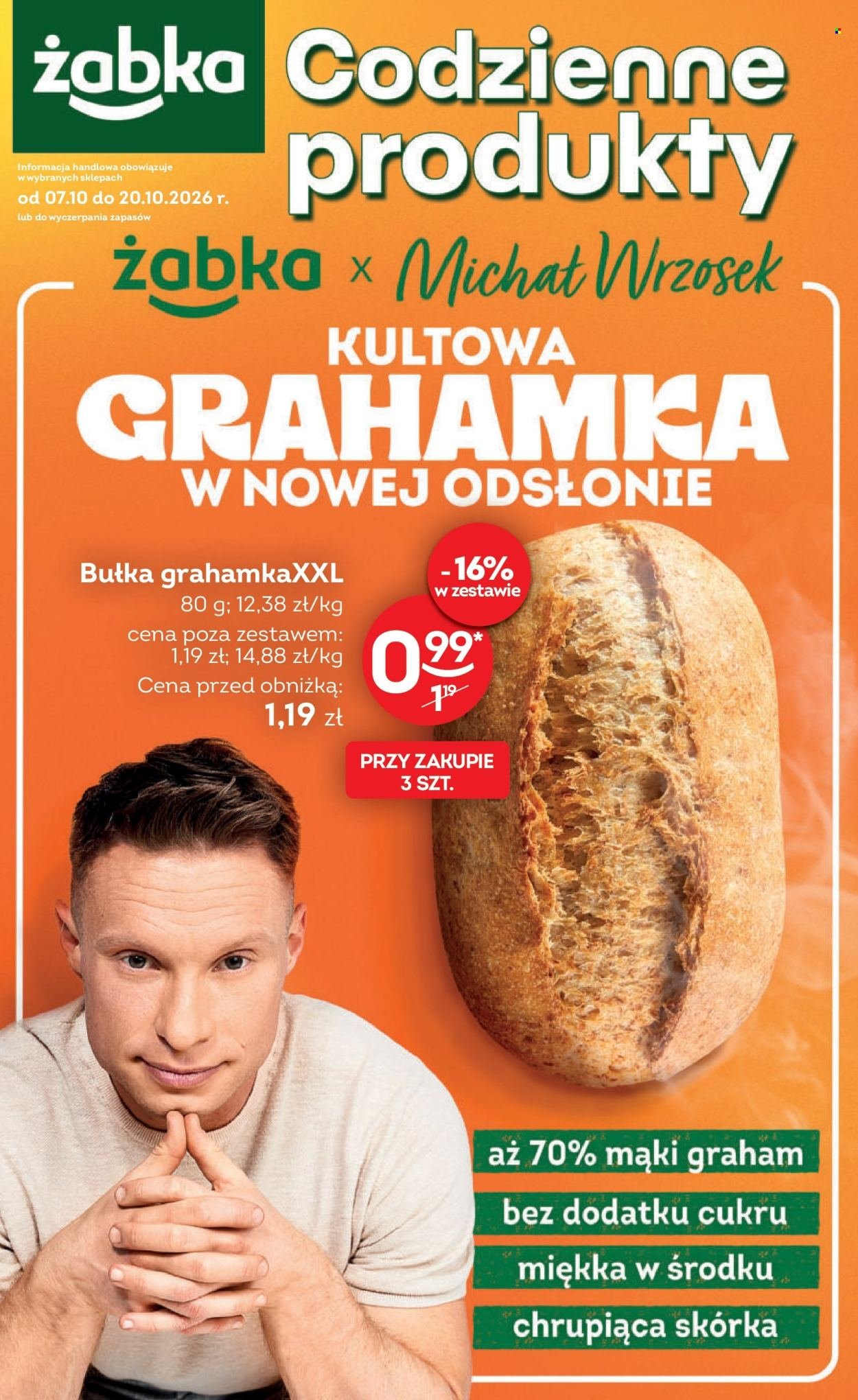 Gazetka ŻABKA - Od środy 7.10.2026