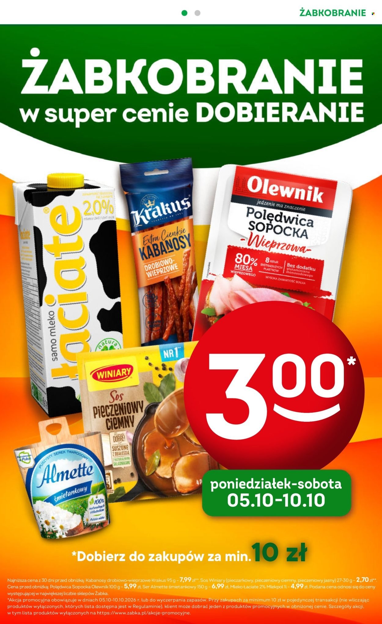 Gazetka ŻABKA - Od środy 7.10.2026