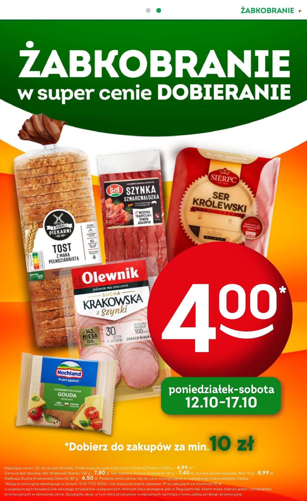 Gazetka ŻABKA - Od środy 7.10.2026