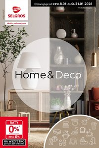 Gazetka SELGROS - Katalog Home & Deco (2026-01-08 - 2026-01-21)