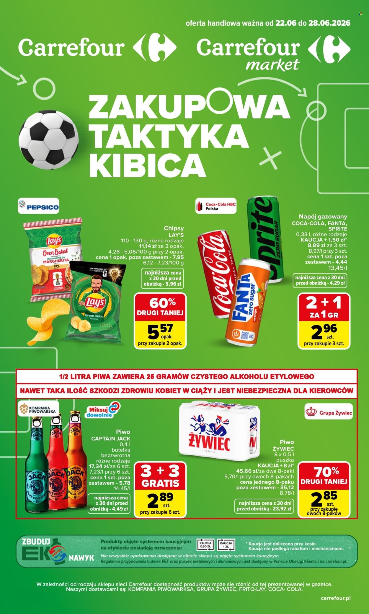 Gazetka CARREFOUR - Zakupowa taktyka kibica