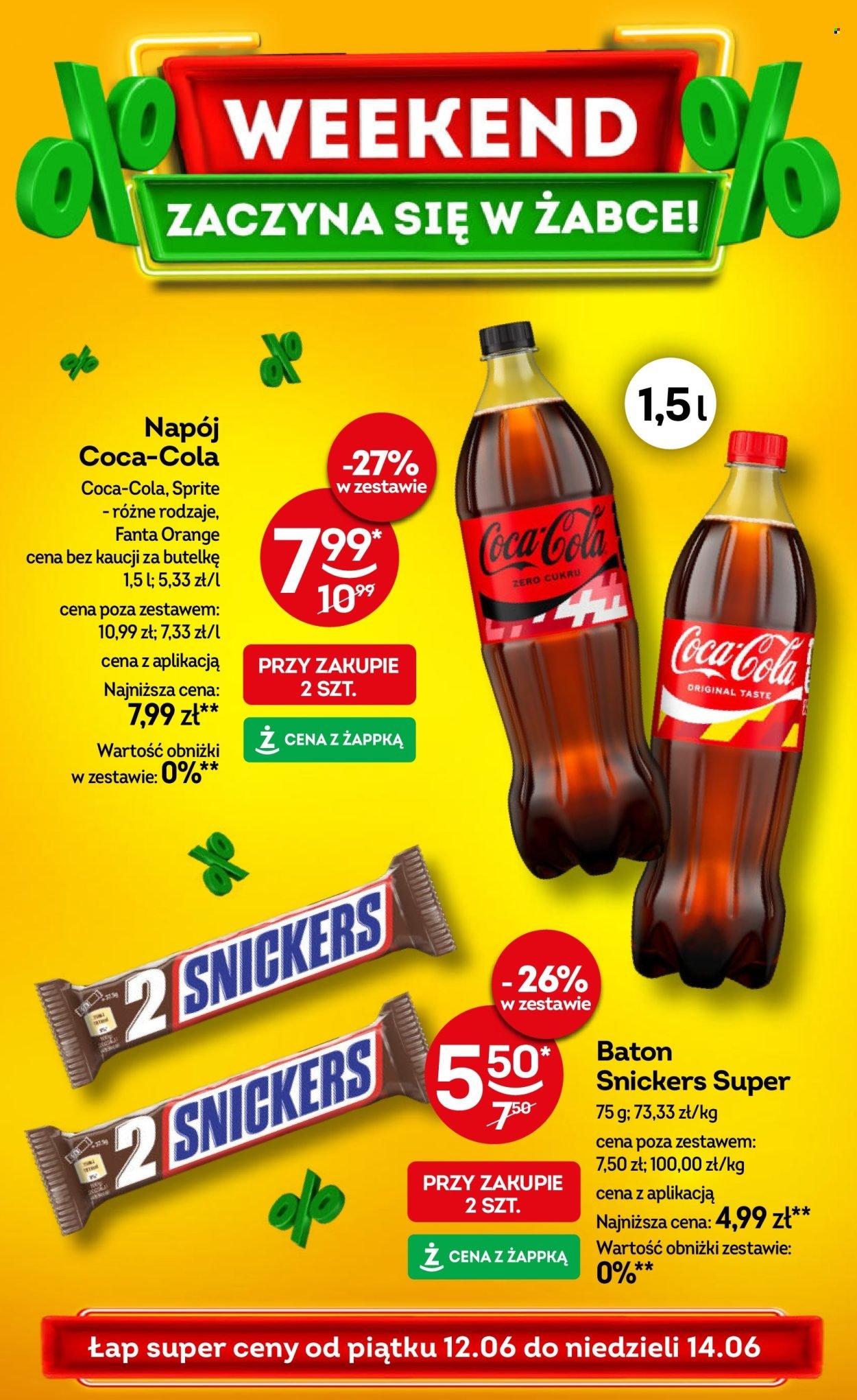 Gazetka ŻABKA - Od piątku 12.06.2026