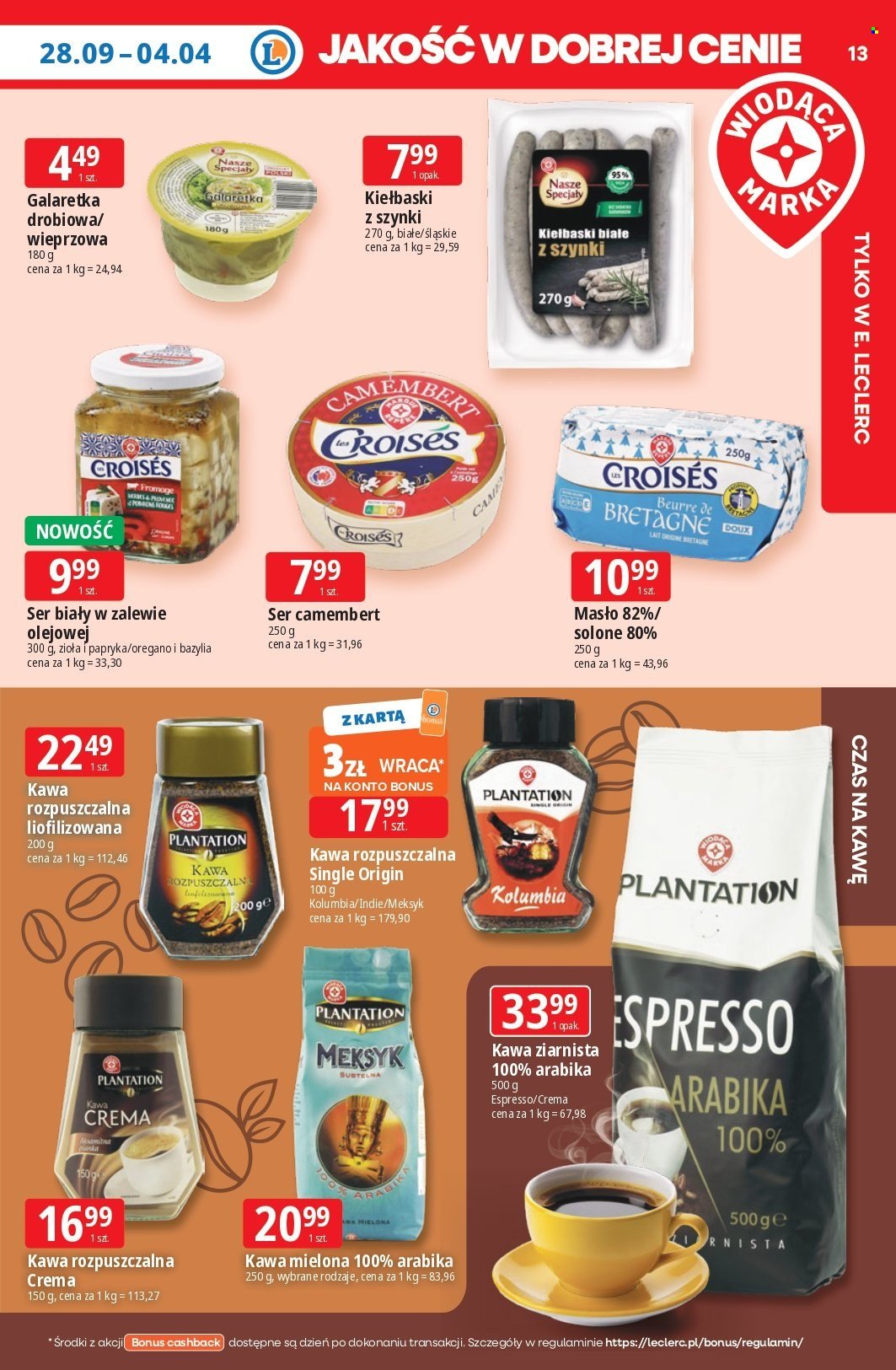 Gazetka E.LECLERC - Od poniedziałku 28.09.2026