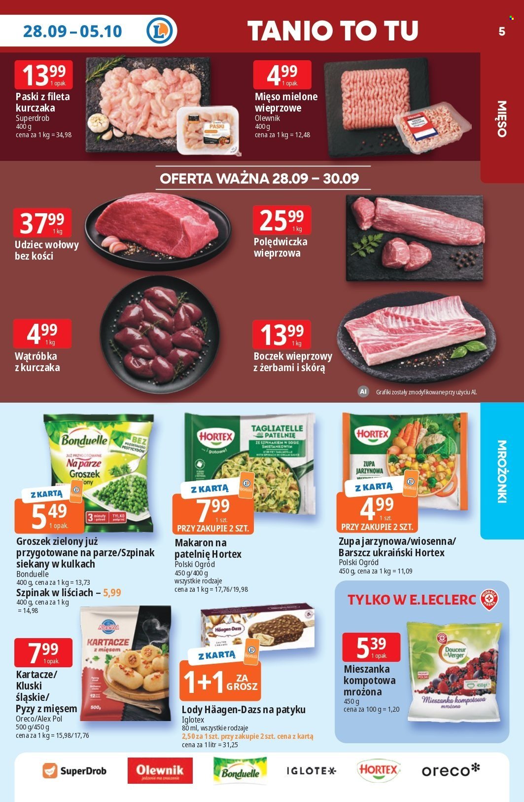 Gazetka E.LECLERC - Od poniedziałku 28.09.2026