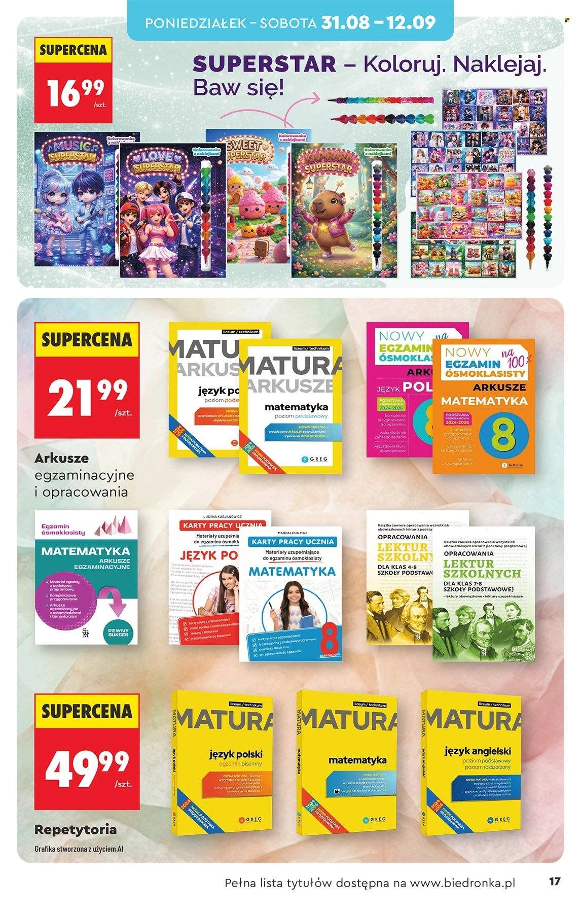 Gazetka BIEDRONKA - Hity i inspiracje