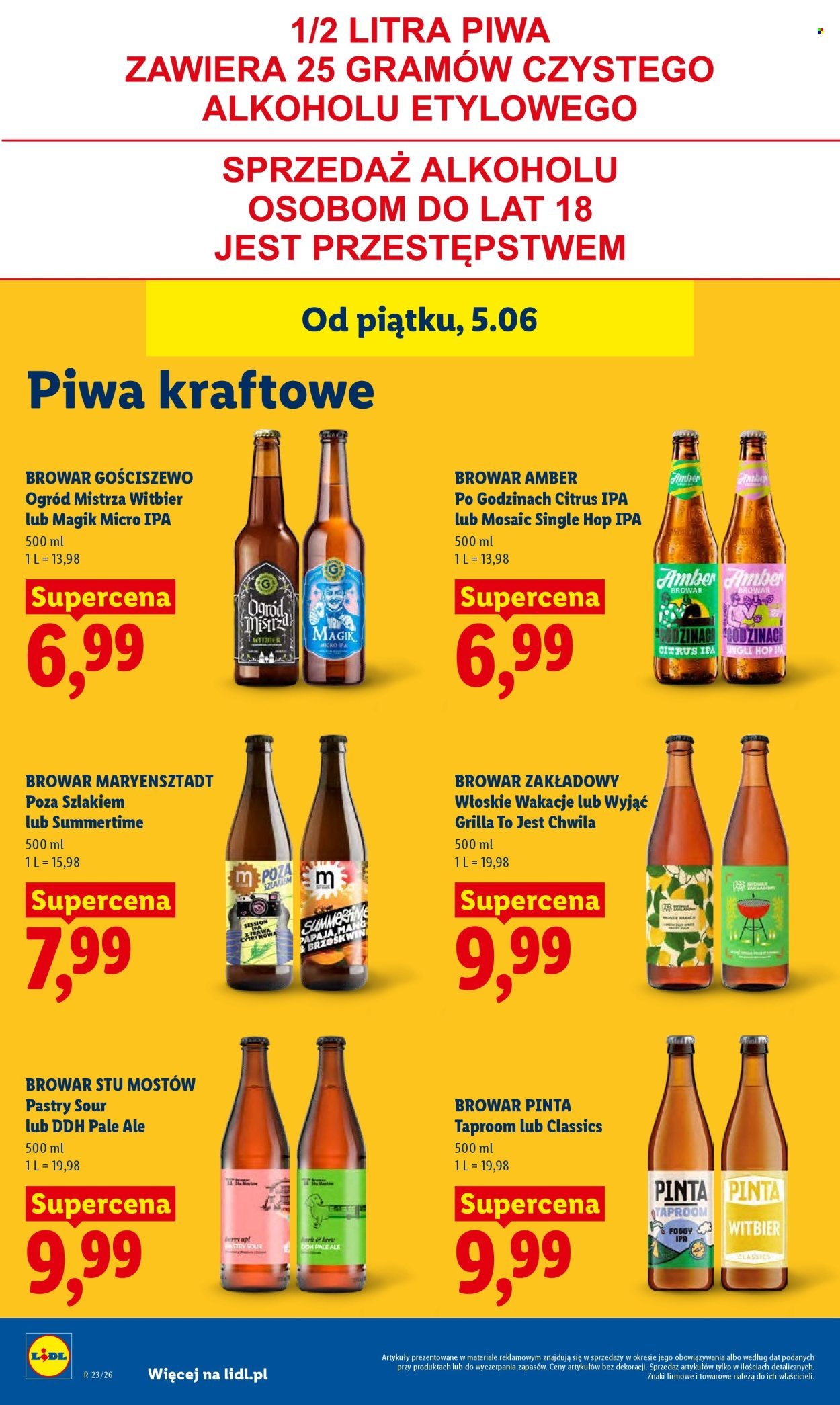 Gazetka LIDL - Od piątku