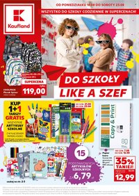 Gazetka KAUFLAND - Do skoły like a szef (2025-08-18 - 2025-08-23)