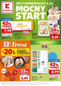 Gazetka KAUFLAND - Mocny Start (2025-08-04 - 2025-08-06)