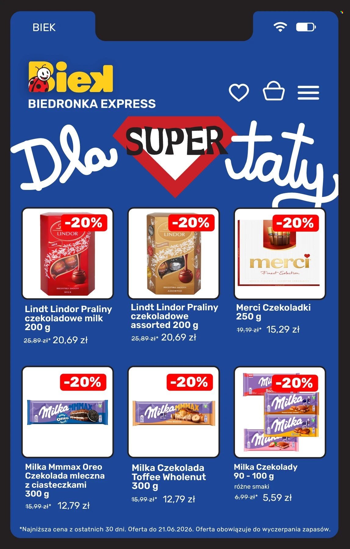 Gazetka BIEDRONKA - Kiek
