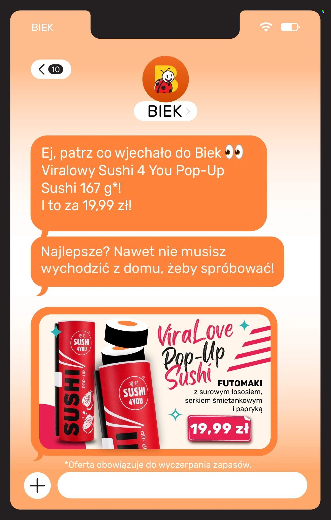 Gazetka BIEDRONKA - Kiek
