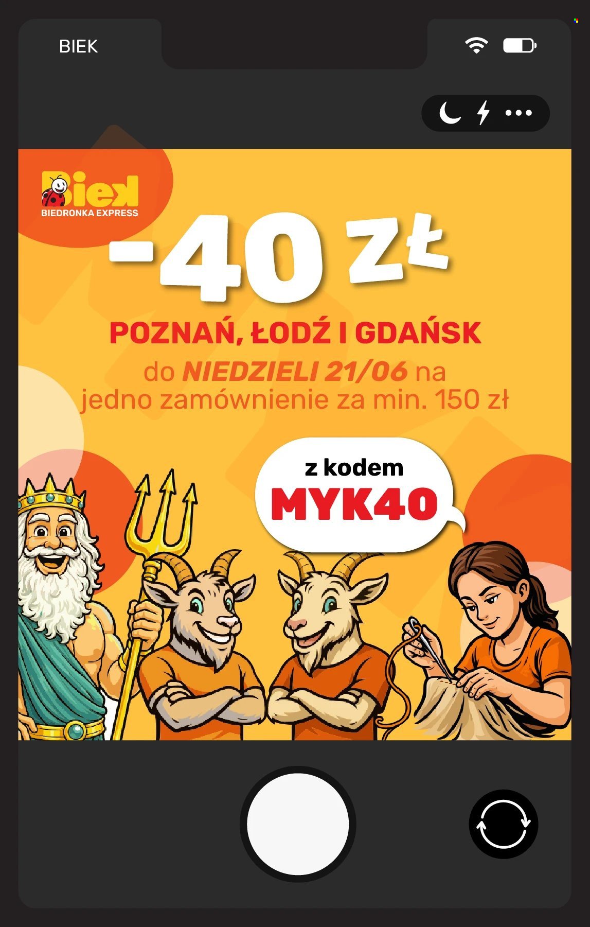 Gazetka BIEDRONKA - Kiek