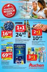 Gazetka AUCHAN - Pewność niskich cen (2025-07-31 - 2025-08-06)