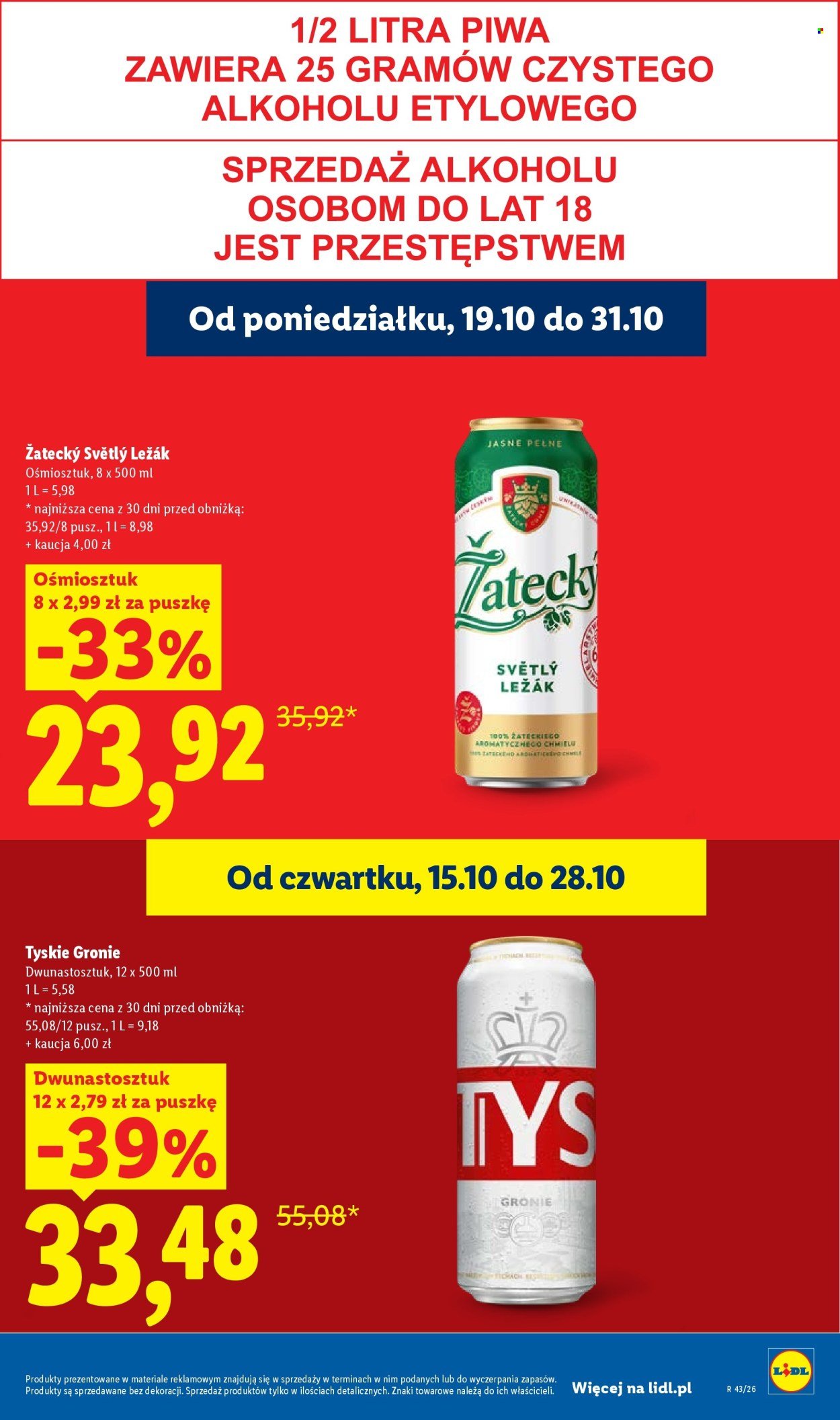 Gazetka LIDL - Od czwartku